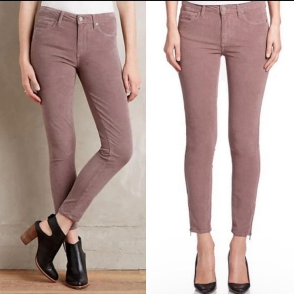 PAIGE Mauve Skinny Pants